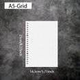 thumbnail image 1 of Grid Loose-Leaf Paper A4/B5/A5 60 Pages Durable Thick for School Work Business, 1 of 7
