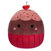 Squishmallows Official Plush 8 inch Chocolate Cupcake - Child's Ultra Soft Stuffed Plush Toy