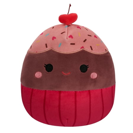 Squishmallows Official Plush 8 inch Chocolate Cupcake - Child's Ultra Soft Stuffed Plush Toy