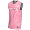 thumbnail image 2 of Unisex GameDay Greats #1 Pink VCU Rams Lightweight Basketball Fashion Jersey, 2 of 4