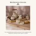 thumbnail image 2 of MACKENZIE-CHILDS Enamel Colander, Decorative Kitchen Strainer, Small, Brown-and-White Mocha Check, 2 of 6
