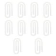 thumbnail image 4 of Clips de papel de sublimación de 10 piezas clips de transferencia de calor creativo de transportar y almacenar clip de sublimación para la escuela de 10 cm x 5 cm, 4 of 8