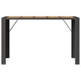 thumbnail image 5 of vidaXL Garden Bar Table Black, 5 of 10
