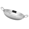 thumbnail image 3 of Kitchen Cooking Pan Stainless Steel Cooking Pan Reusable Kitchen Pan Home Cookware, 3 of 9