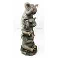 thumbnail image 2 of Pachyderm Friends Funny See Hear Speak No Evil Elephants Figurine Decor Sculpture Safari Elephant Lovers, 2 of 4