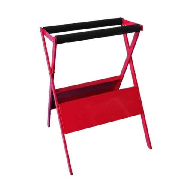 Estante de Almacenamiento perfecl para Raquetas de Bádminton Rojo