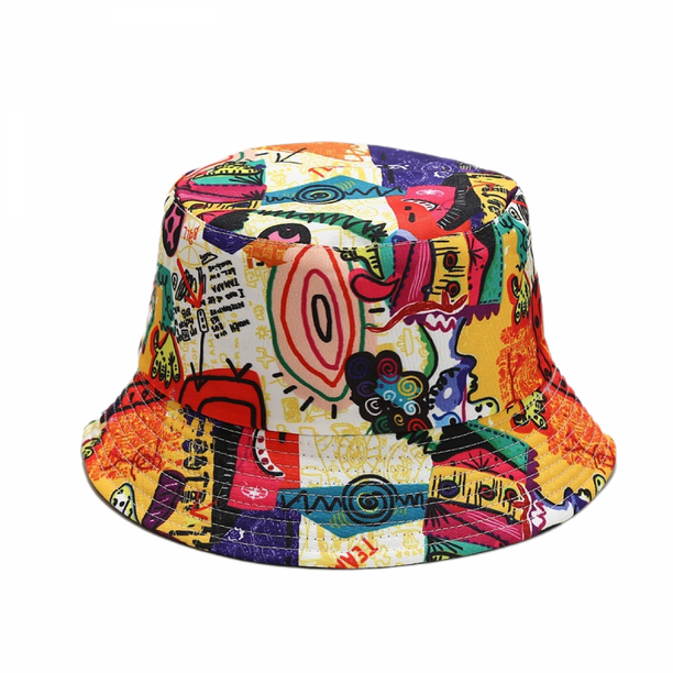 Wekity Cute Bucket Hat Beach Fisherman Hats for Women, Reversible  Double-Side-Wear Unisex (HATA003) H017 