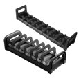 thumbnail image 6 of WASHWEPE 2Pcs Multi Rectangular Dish And Bowl Rack Kitchen Organization PP Material Storage, 6 of 8
