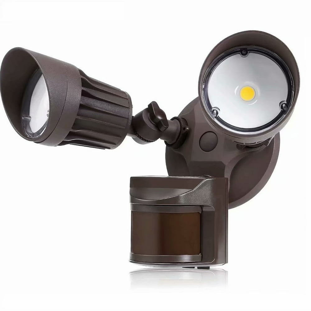 Outdoor Security Lights, 20W DualHead LED MotionActivated Garage