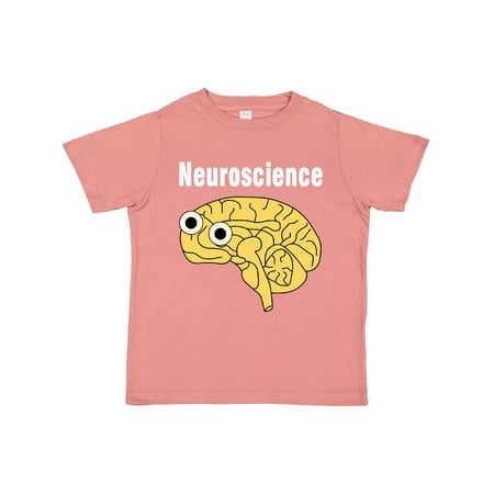 

Inktastic Neuroscience Brain White Text Gift Toddler Boy or Toddler Girl T-Shirt