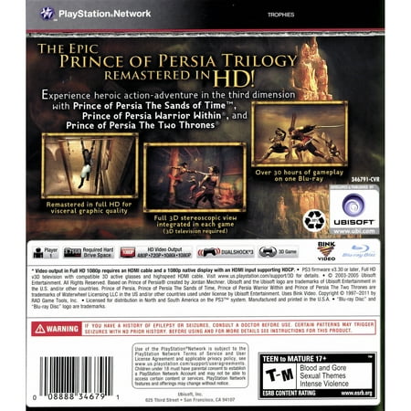 Ubisoft Prince of Persia Trilogy (PS3)