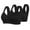 (Fashion 29)Black, variant on 2PC Women Plus Size Bra Wireless Magnetic Free Push Up Front Closure Lightly Padded Bralette Solid Daily Bra