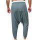 thumbnail image 3 of Pantalones largos nuevos para hombre, pantalones casuales de color liso, pantalones casuales holgados con horcajadas, pantalones de pie pequeños, pantalones largos para hombre, 3 of 8