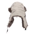 thumbnail image 4 of Winter Faux Fur Flight Trooper Aviator Hat Cap - Beige, 4 of 4