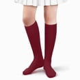 thumbnail image 2 of NOLDARES Compression Socks Women Men 6 Pairs, Knee High Best Support Circulation Socks for Running, Travel, Flight, Nurse(R002-Wine), 2 of 4