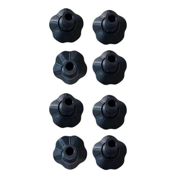 Toystoory 4 Uds. Tapas de plástico para patas de muebles, elegantes, antideslizantes, amplia aplicación, Protector duradero para patas de Type2 NO2