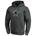 thumbnail image 2 of Men's Charcoal Dallas Cowboys Primary Logo Fitted Pullover Hoodie, 2 of 3