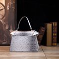 thumbnail image 4 of Bolso de mano de piel de vaca con estampado de cocodrilo para mujer, bandolera de un solo hombro, de diseñador de lujo, de alta calidad, a la moda, gran oferta, 4 of 5