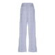 thumbnail image 5 of Amzcrzy Pantalones Mujer A Rayas Informales Cintura Alta Cordón Elástico Tipo Bóxer Cómodos Holgados Anchos Con Bolsillos Tallas S-2XL Azul, 5 of 9