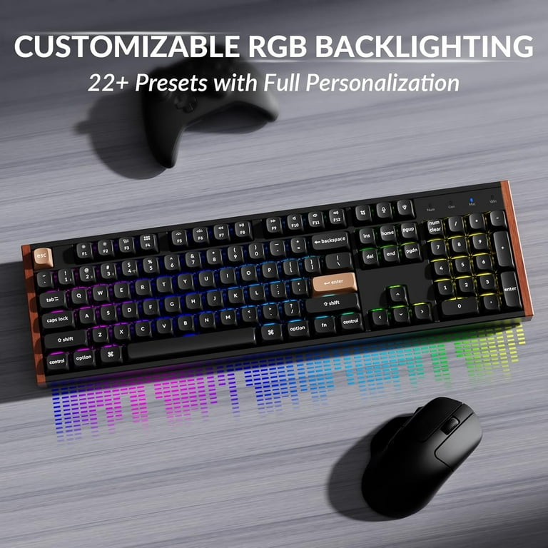 Keychron K10 HE 100% TKL Wireless RGB Magnetic Switch Keyboard