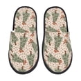thumbnail image 1 of Fotbe Cowboy Christmas Trees Pantuflas Peludas para Mujer con Estampado, Zapatillas de Peluche, Zapatos de Invierno para Casa, Uso Interior y Exterior-Large, 1 of 8