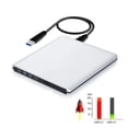 thumbnail image 3 of Ultra Slim External Optical Drive DVD Players Blu-Ray Writer Reader CD/DVD Burner, 3 of 5