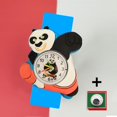 thumbnail image 1 of Dropshipping, relojes de dibujos animados para niños de 1 a 16 años, juguete de tiempo de aprendizaje para bebés, regalo de recompensa para jardín de infantes, reloj para niños, regalo de cumpleaños Gao Jinjia LED, 1 of 2