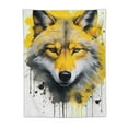 thumbnail image 5 of COMIO  Wolf Face Canvas Prints Wild Wolf Wall Art Artwork Wolf Head Poster Decorations Wildlife Decor Animal Print for Home Bathroom, 5 of 7