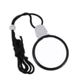 thumbnail image 2 of Necklace Magnifier Hanging Loupe Monocle Lens Coin Magnifying Glass Plastic Chain For Jewelry Zooming Increase Vision, 2 of 2