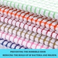 thumbnail image 6 of 6 Pack Kitchen Towels and Dishcloths Set 16 x 11 Inch Super Soft Absorbent Dish Towels Bulk for Drying Dishes, Hands Cleaning Multipurpose Kitchen Linens, 6 of 8