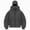 T153-Dark Gray, variant on NOLDARES Women's Balaclava Hoodie Full Zipper Jacket Double Hooded Sweatshirt Wind Resistant Athletic Coat(T153-Black,L)