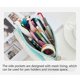 thumbnail image 2 of Veeki Large Pencil Case Big Capacity Pencil Bag Storage Pouch Desk Organizer Marker Pen Case Simple Stationery Bag Pencil Holder, 2 of 5