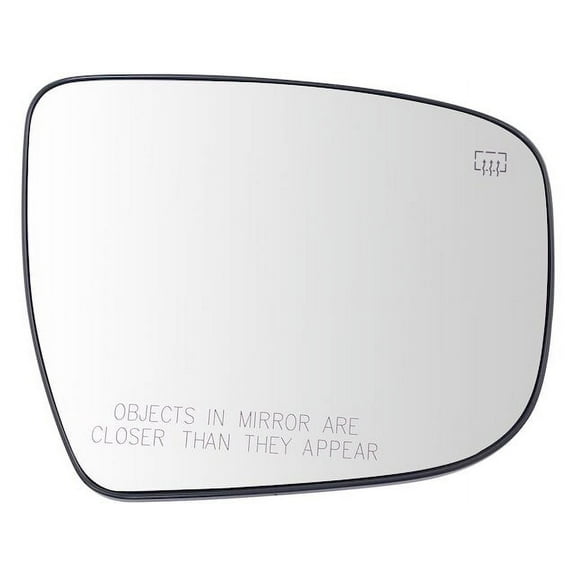 Right Door Mirror Glass - Compatible with 2014 - 2019 Nissan Rogue 2015 2016 2017 2018