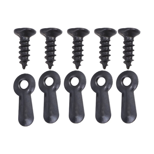 Picture Frame Turn Kit Hanging Button Photo Fasteners Clips Backing Screws Frames Hanger Black Buttons Heavy Duty