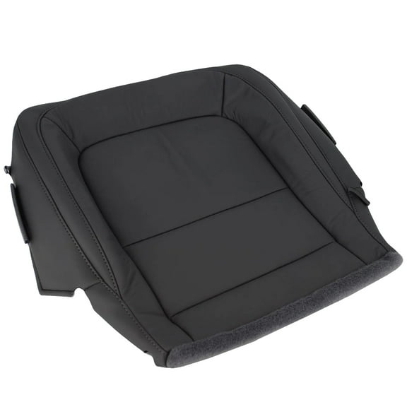 Black Leather Seat Cover for Chevy Colorado 2015-2022 Direct Replacement, Easy Install, High-Quality