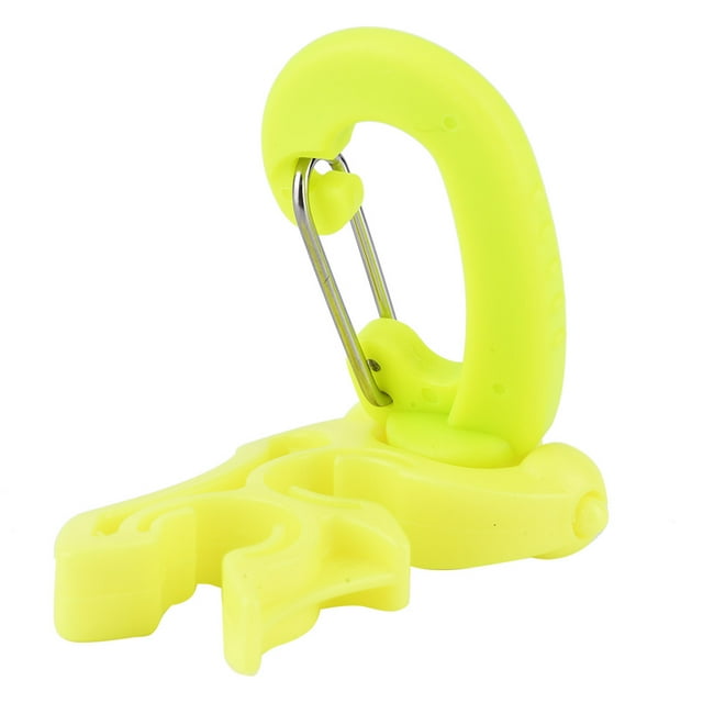 Crochet Simple pour Sangle de Plongée, Clip de Ressort de Plongée, Crochet de Lanière, Support de Tuyau Double BCD, Régulateur de Boucle pour Plongée et Snorkeling