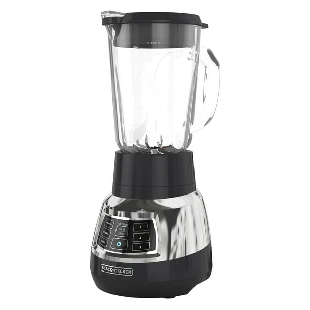 BLACK+DECKER Quiet Blender with Cyclone® Glass JarBL1400DGP Walmart