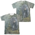 thumbnail image 1 of Wild Wings - Black Bear (Front/Back Print) - Short Sleeve Shirt - Large, 1 of 2
