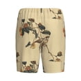 thumbnail image 7 of Daiia Vintage Bird Mens Woven Stretch Pajama Short,Short Pajama Pants-X-Large, 7 of 7
