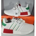 thumbnail image 1 of Adi - das Originals NMD_R1 Mexico White Red Green Shoes HQ1434 Men's Size 8.5, 1 of 5