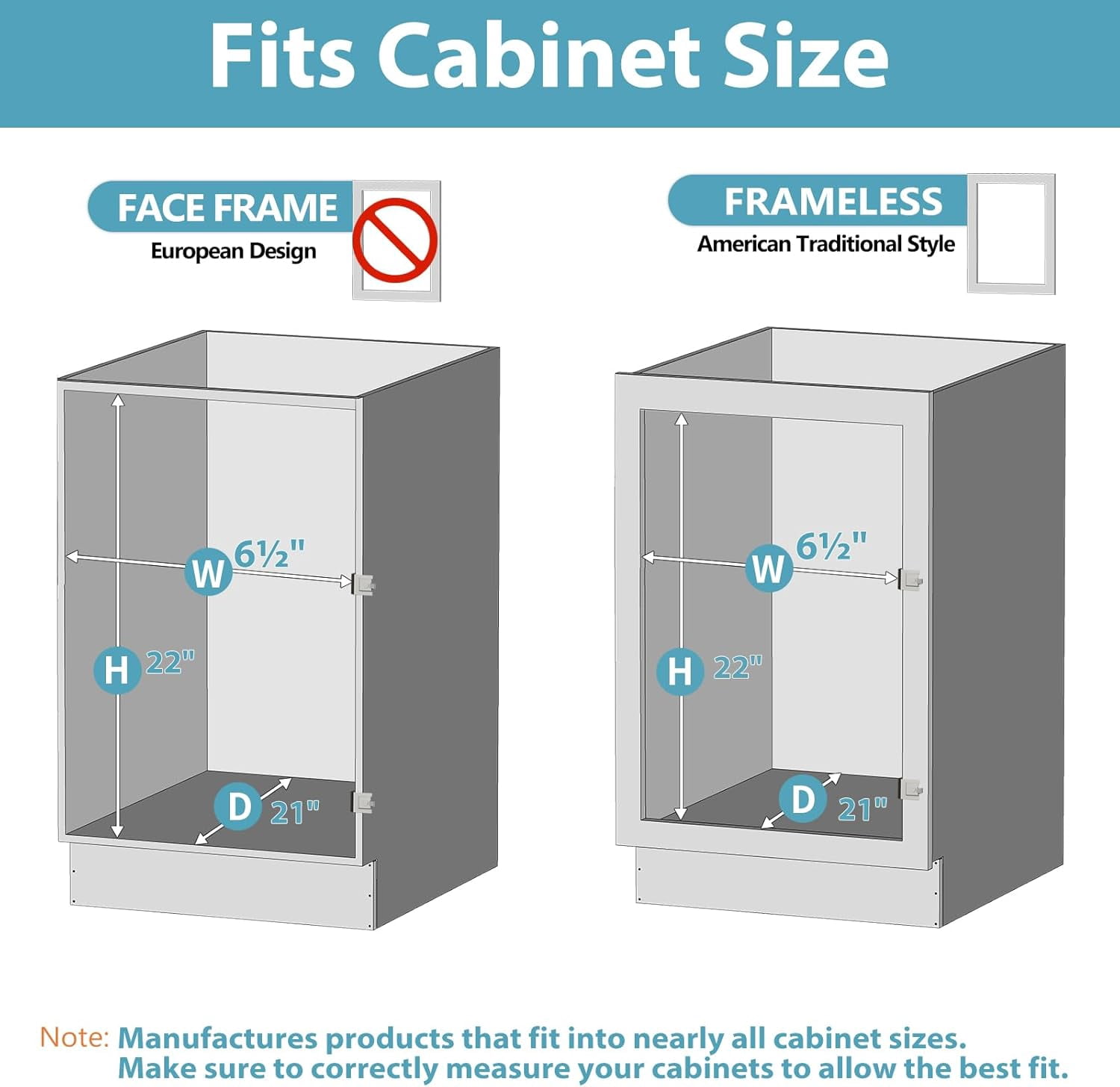 Pull Out Spice Rack Cabinet Organizer (8" W X 20½" D),3 Tier Slide Out Drawer for Narrow Cabinet, Pull Out Shelves Under Cabinet Storage for Kitchen