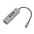 thumbnail image 2 of Hub De Datos USB C De 4 Puertos, Concentrador USB 3.0 De Transmisión De Alta Velocidad Eficiente De 5 Gbps Para Computadora, 2 of 7