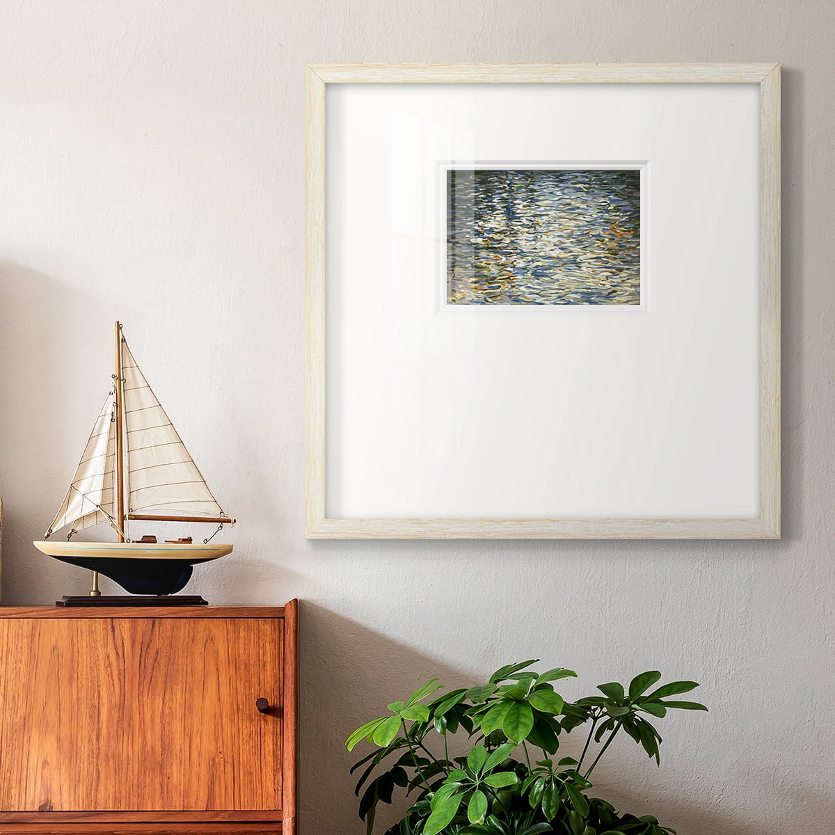 Water ReflectionsPremium Framed Print