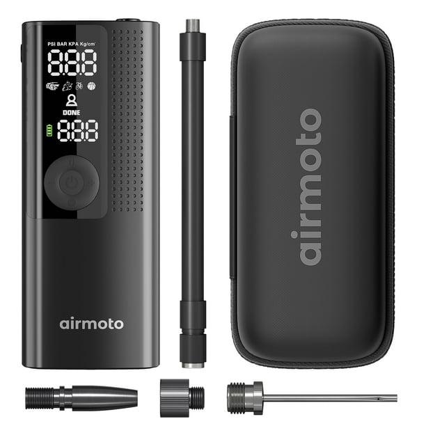Compresor de aire portátil con inflador de neumáticos Bundle Deal Airmoto