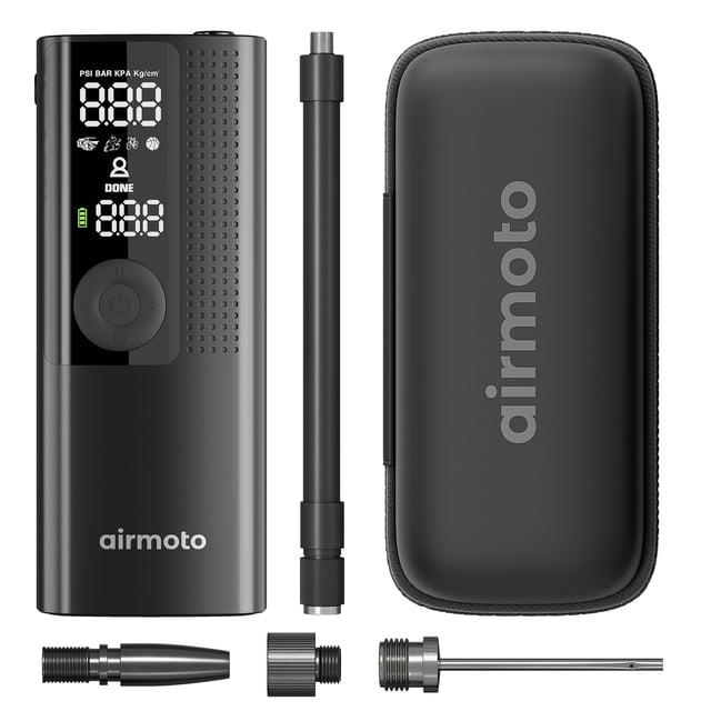 Compresor de aire portátil con inflador de neumáticos Bundle Deal Airmoto