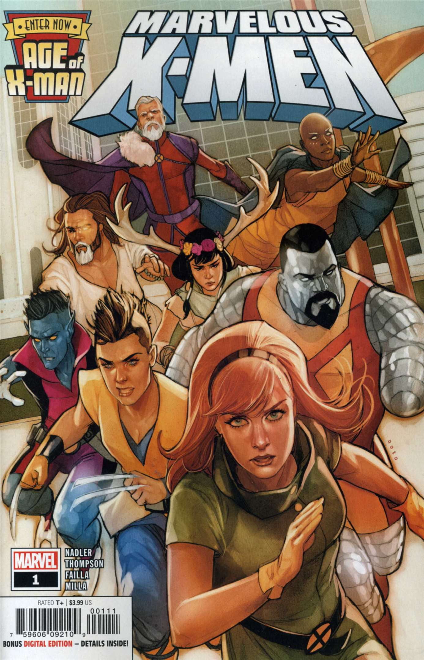 Cover of Age of X-Man: The Marvelous X-Men #1