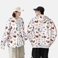 thumbnail image 4 of Gaeub Farm Birds Goose Men's and Women's UPF 50+ Long-Sleeved Sun Protection Clothing, Fishing Shirt Long Sleeve Zip-XX-Large, 4 of 7