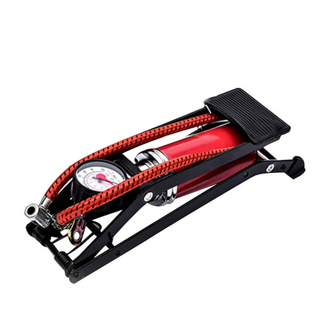 BrowQuartz Portable Sports Air Pump HighPressure Foot Pedal for Bike