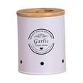 thumbnail image 3 of flameer Garlic Potato Onion Keeper Pot Fruit Pot/Storage Box Food Storage Container Tins S, 3 of 8