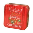 thumbnail image 1 of Caja De De Hierro Con Forma De Dibujos Animados Para Fiestas De Año Nuevo, Color Rojo JOY ALEGRÍA roja, 1 of 8